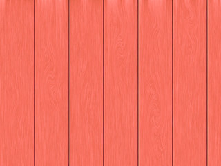 Fototapeta premium Living coral wood planks texture background.