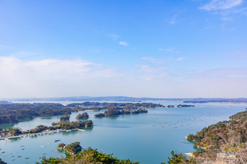 Fototapeta premium 霞む松島大高森