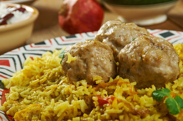 Kofta och - Meatball Pilaf,
