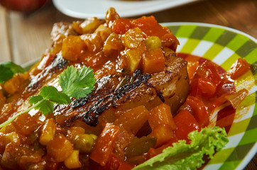 Italiano  Spicy Shoulder Pork Chops
