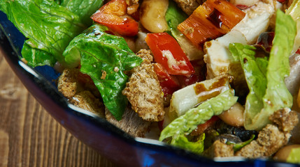 Summer French lettuce salad