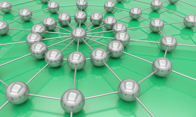 network communication web internet 3D