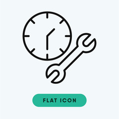 Time vector icon