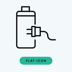Charging vector icon