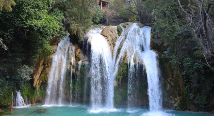 El Chiflon Waterfalls in Chiapas, Mexico