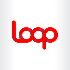 Loop modern Letter