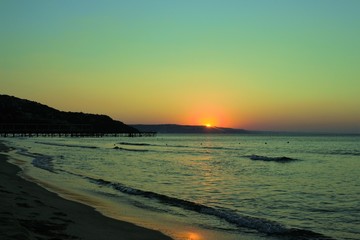 Fototapeta premium море на рассвете