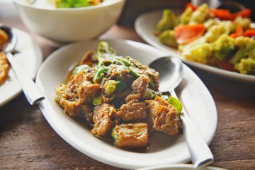 Thai food delicious