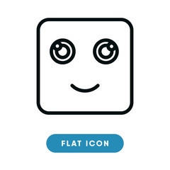 Smile vector icon