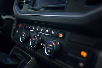 Car air conditioning in modern car