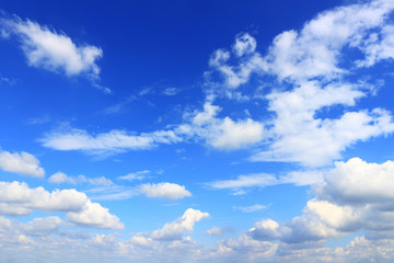 Fototapeta premium Scenery of the cloud spreading in the sky