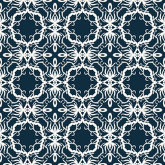 Black and white seamless pattern