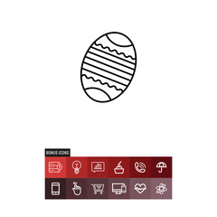 Easter vector icon