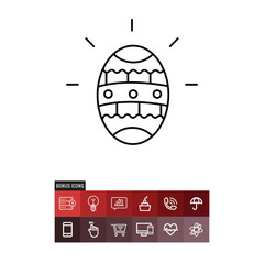 Easter vector icon