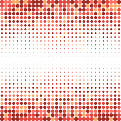 Multicolor polka dot pattern