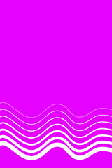 Pinker Hintergrund mit weißen Wellen