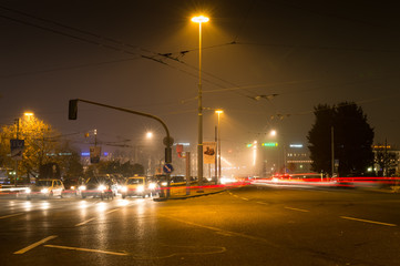 Gen&egrave;ve nuit hiver