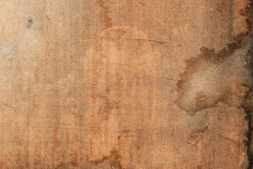 old shabby sheet of hardboard