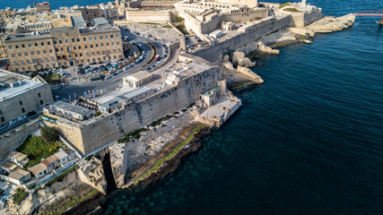 Malta z drona