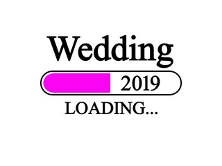 Loading bar for future wedding 2019