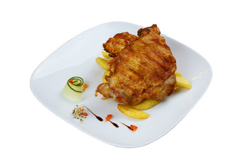 Perfect grilled chicken chops