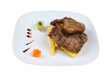 Perfect grilled pork chops
