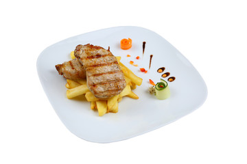 Perfect grilled chicken chops