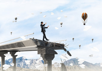 Concept of hidden risks and dangers.