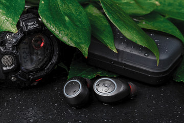 Sport waterproof cordless earphones for every day listening music