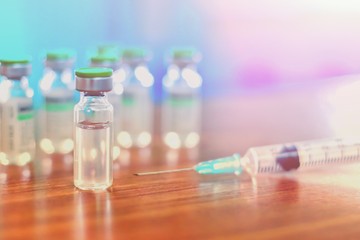  Vaccine vial dose flu shot drug needle syringe,medical concept vaccination hypodermic injection treatment disease care hospital prevention immunization illness disease baby child. influenza vaccine.