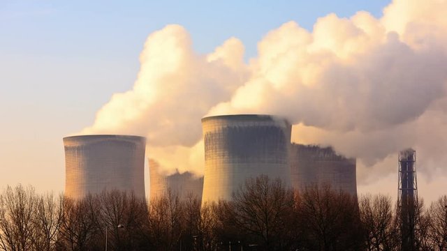 Coal Fired Power Station, Fiddlers Ferry, England