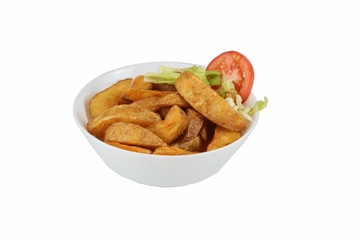 Bowl of potato chips