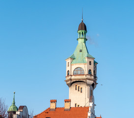 Fototapeta na wymiar Lighthouse in Sopot, Poland