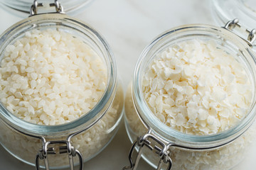 Cereal rice flakes.