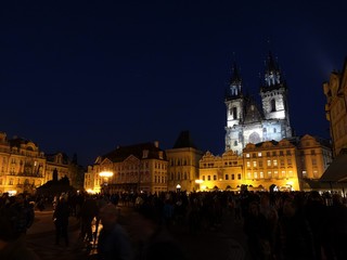 Fototapeta na wymiar Prague main square