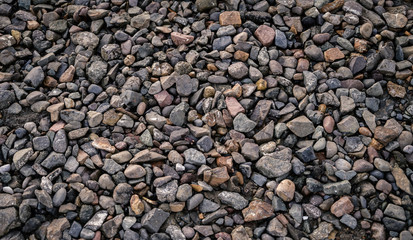 Gravel as natural background.