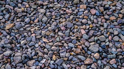 Gravel as natural background.