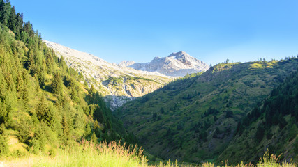 Pizzo Rotondo, mountain in the Lepontine Alps Ticino Switzerland