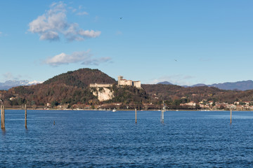The castle of Angera on Lake Maggiore