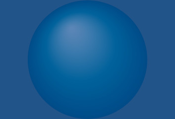 Fondo azul con círculo abstracto. 