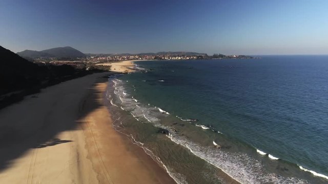 Trengandin beach in Noja Cantabria Spain