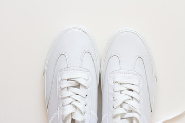 white sneakers 