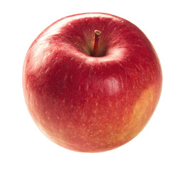 Roter Apfel isoliert