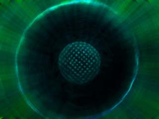 beautiful green blue abstract cycle futuristic background, background of disco night club or colorful flash lighting party, shiny blurred technology wallpaper background green turquoise color