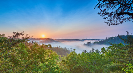 Sunrise at Red River Gorge, KY
