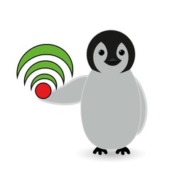 penguin and wifi