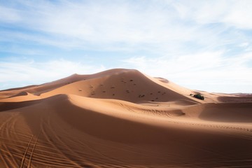 Fototapeta na wymiar Sahara Desert in Morocco