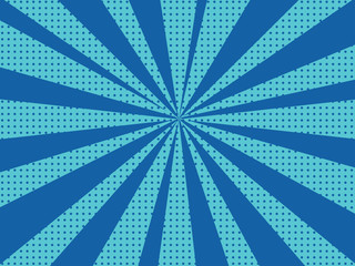 Halftone rays background