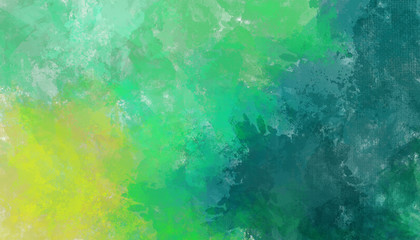 Fototapeta na wymiar Artistic green abstract texture