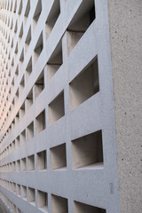 Modern architecture. Building structure with perspective